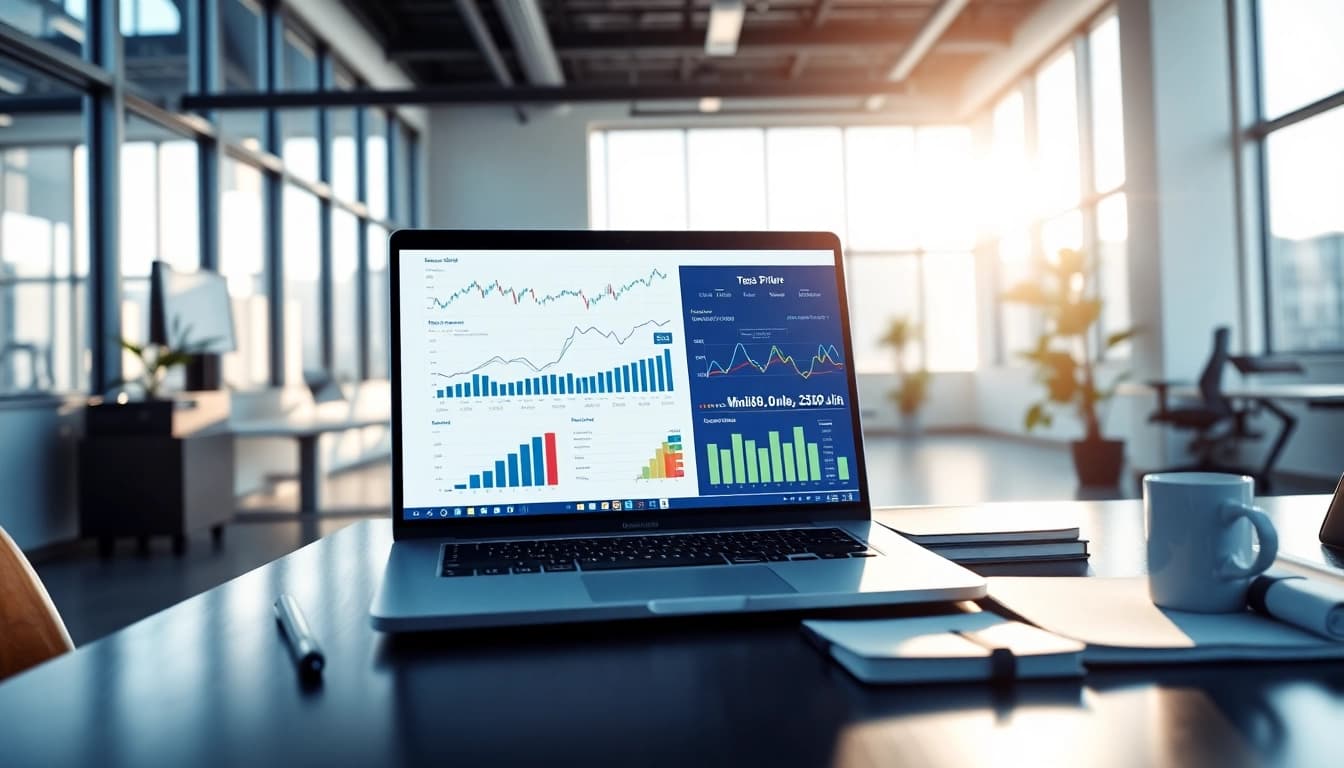 Understand sales navigator scraper pricing with clear visuals in a modern office setting.