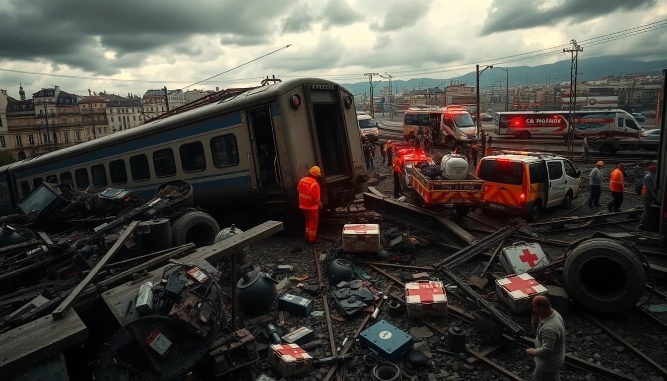 Investigating the Spain Train Crash: Causes, Consequences, and Safety Measures