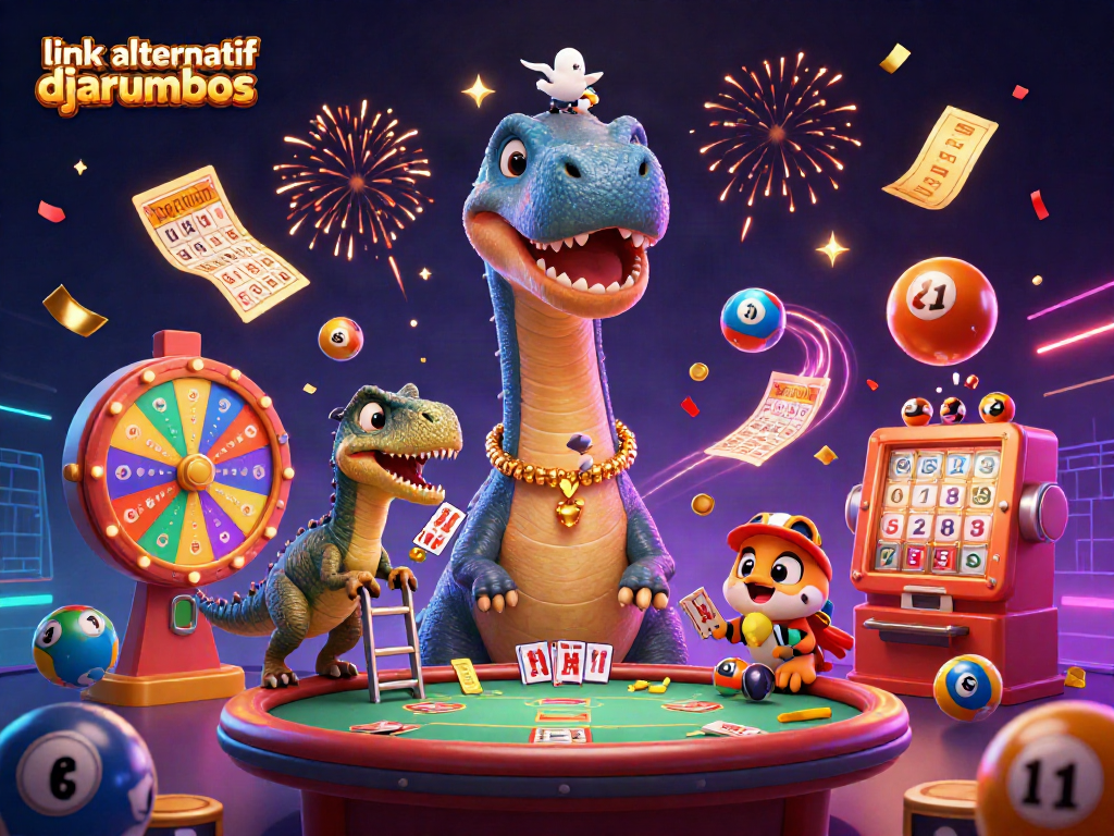 Engage in thrilling gameplay with the vibrant link alternatif djarumbos lottery and casino scene.