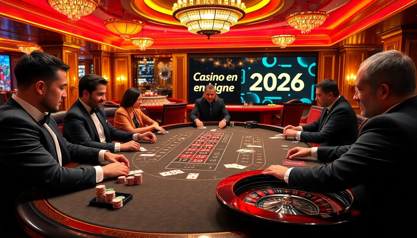 Vivez des sensations fortes au casino en ligne 2026 avec des joueurs engagés dans des jeux de table à enjeux élevés.