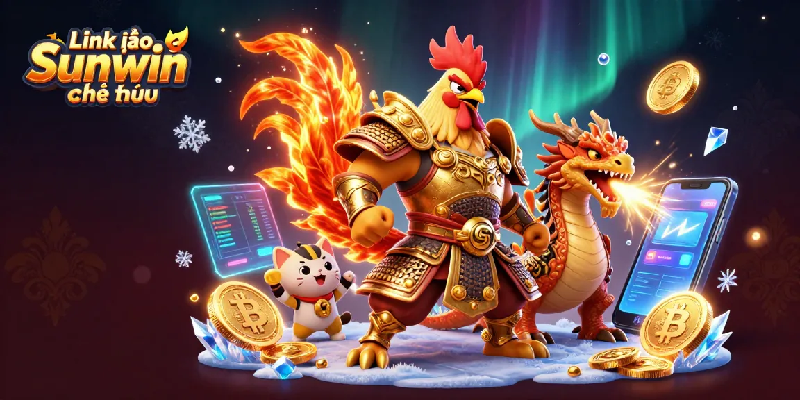 Experience the thrill of gaming with Link vào Sunwin chính thức, featuring epic characters and crypto elements.