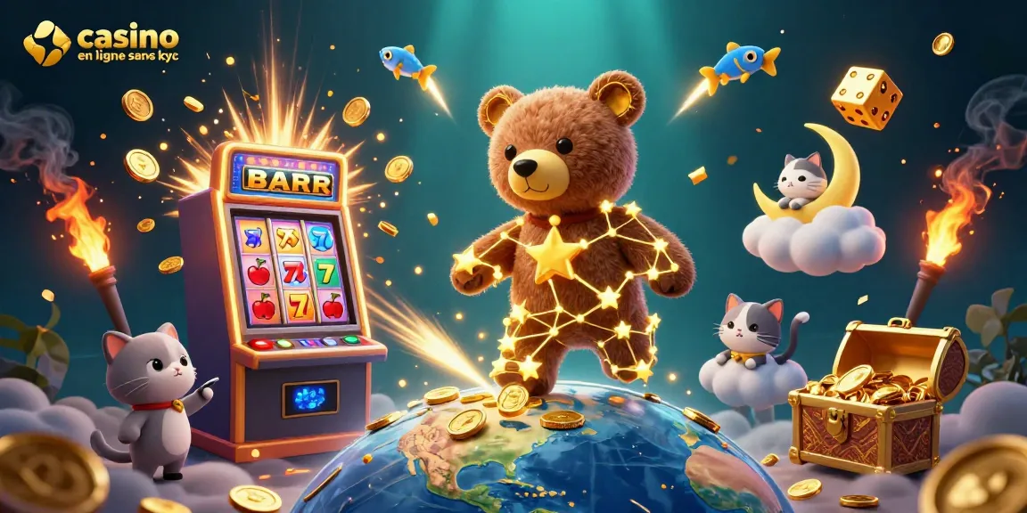 Profitez de jeux captivants dans un casino en ligne sans KYC avec des machines à sous dynamiques.