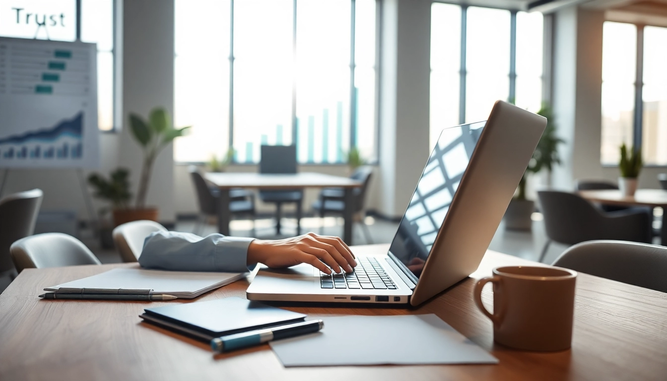 Leveraging hubspot free tools for business growth in a modern office setting.