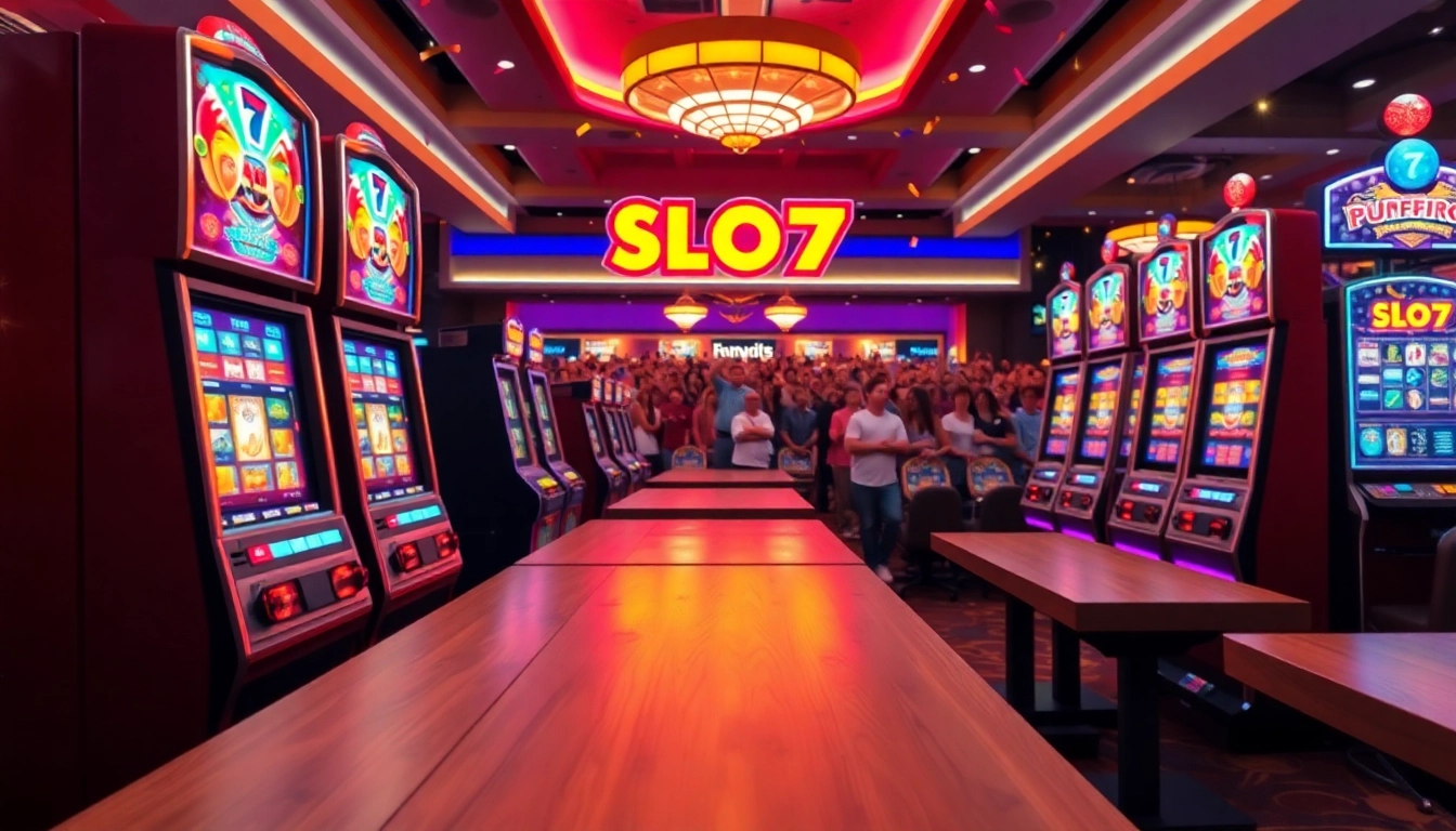 Menangkan Slot77 dengan permainan mesin slot yang penuh warna dan suasana meriah.