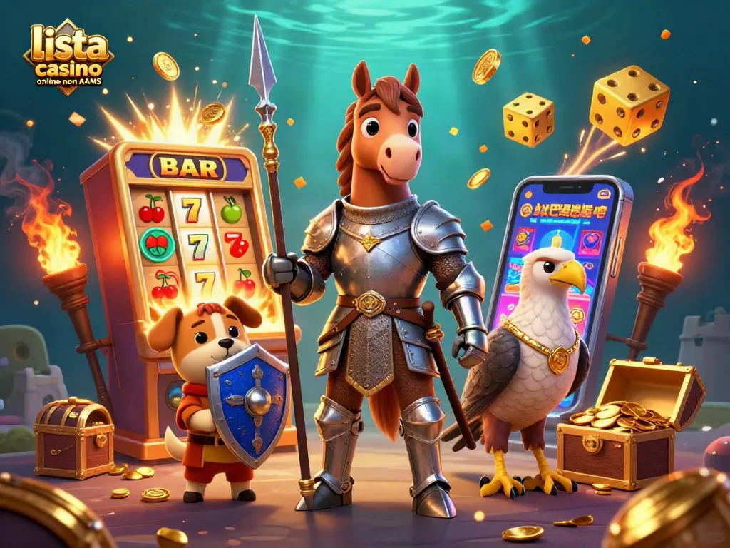 Gioca alla lista casino online non AAMS e vinci con slot e jackpot esplosivi, arredato con personaggi divertenti.