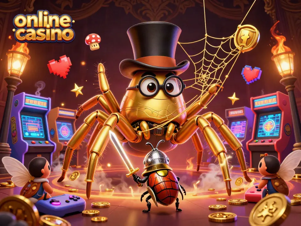 Juega en un casino online mientras disfrutas de una ilustración mágica y llena de emoción.