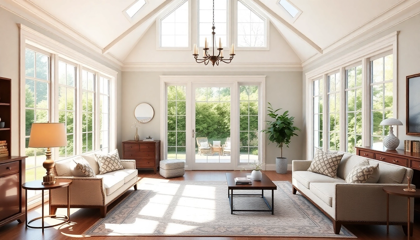 Milton Colonial Addition Renovation featuring bright, spacious living area with elegant furnishings.