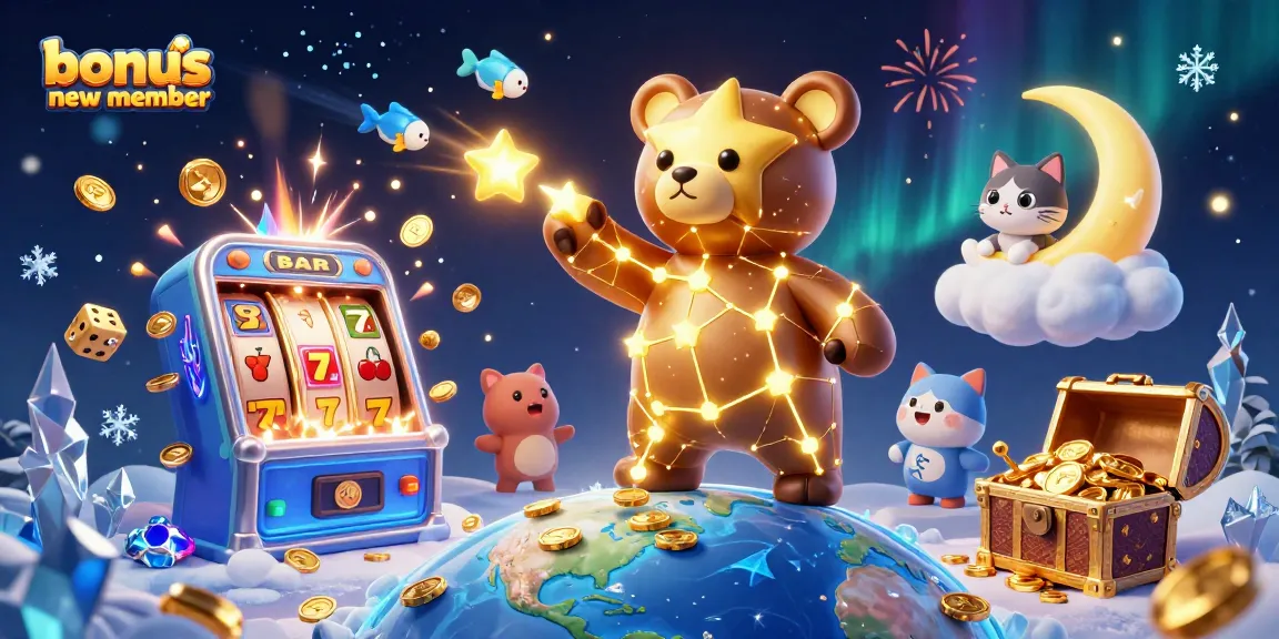 Engage with bonus new member opportunities in slots with coins, jackpot elements, and casino games.