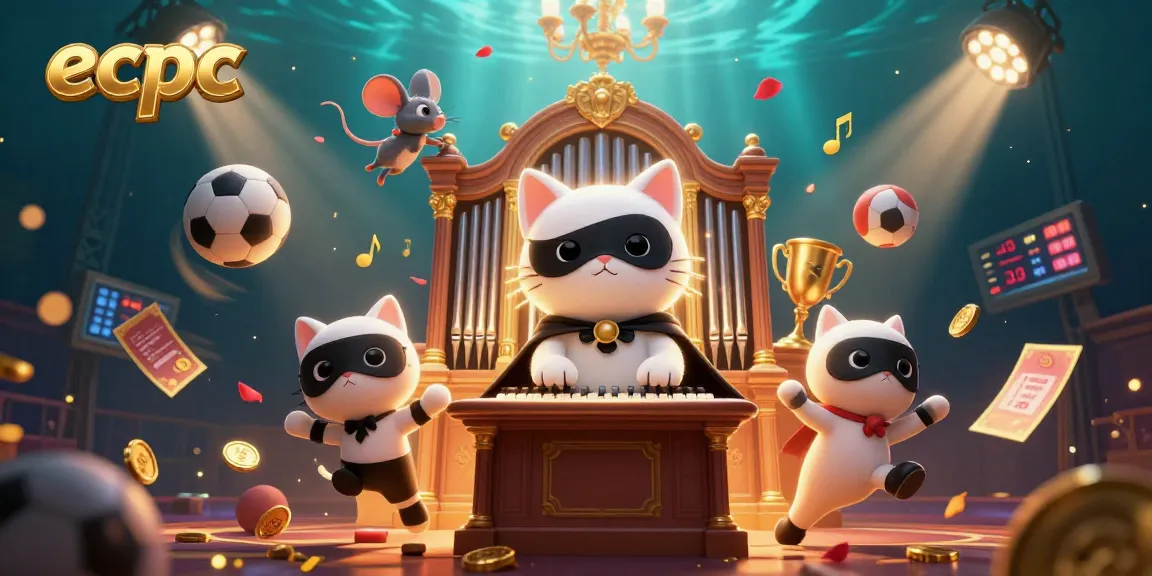 Experience thrilling gameplay with ecpc at a vibrant 3D casino scene featuring dynamic elements.