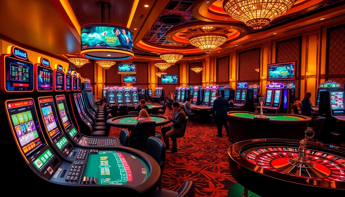 Découvrez un casino en ligne 2026 palpitant avec des tables de jeu vibrantes, des joueurs captivants et une atmosphère luxueuse.