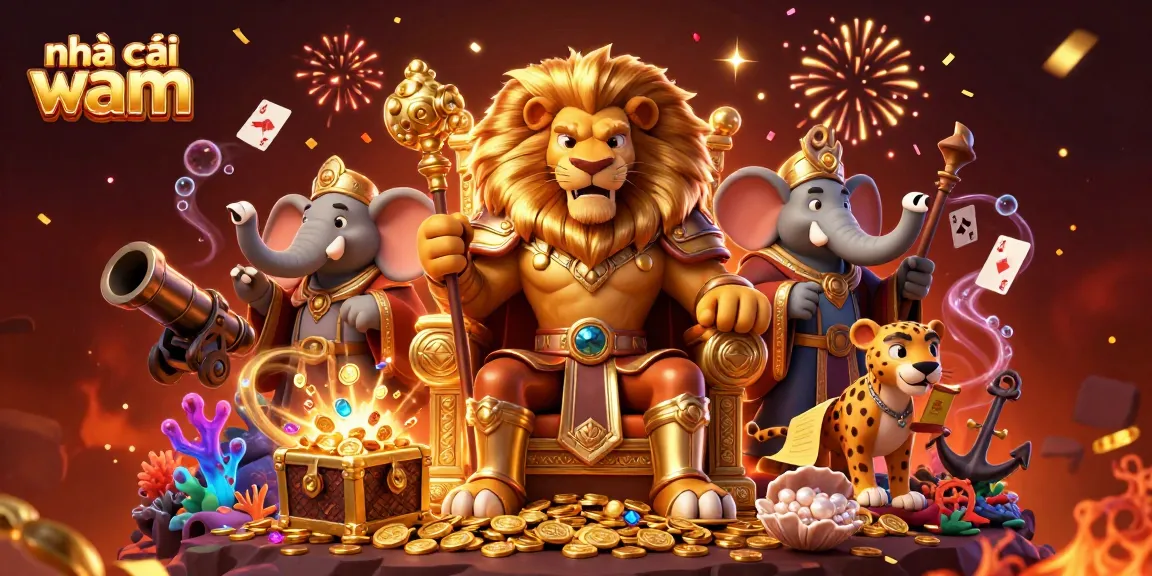 Experience thrilling gameplay at nhà cái vmax with vibrant 3D casino characters and dynamic elements.