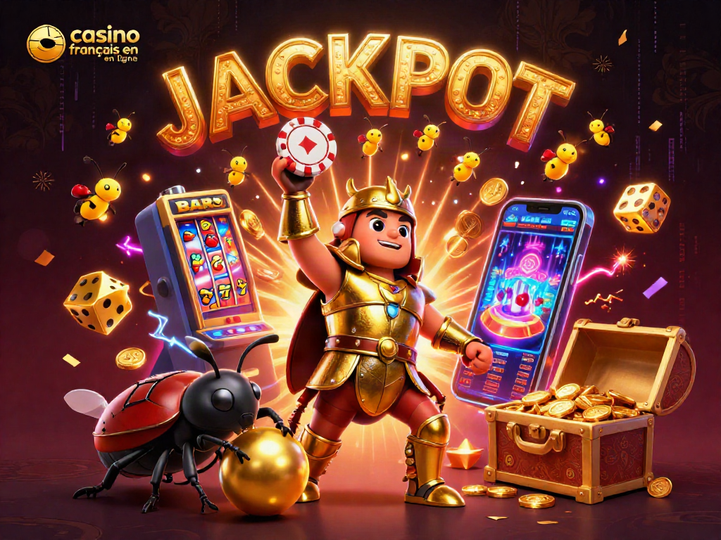 Jouez au casino français en ligne avec un jackpot spectaculaire et des personnages dynamiques.