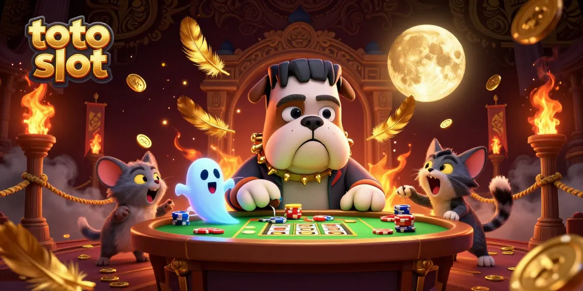 Experience thrilling gameplay with toto slot featuring dynamic characters and casino symbols in vibrant 3D.