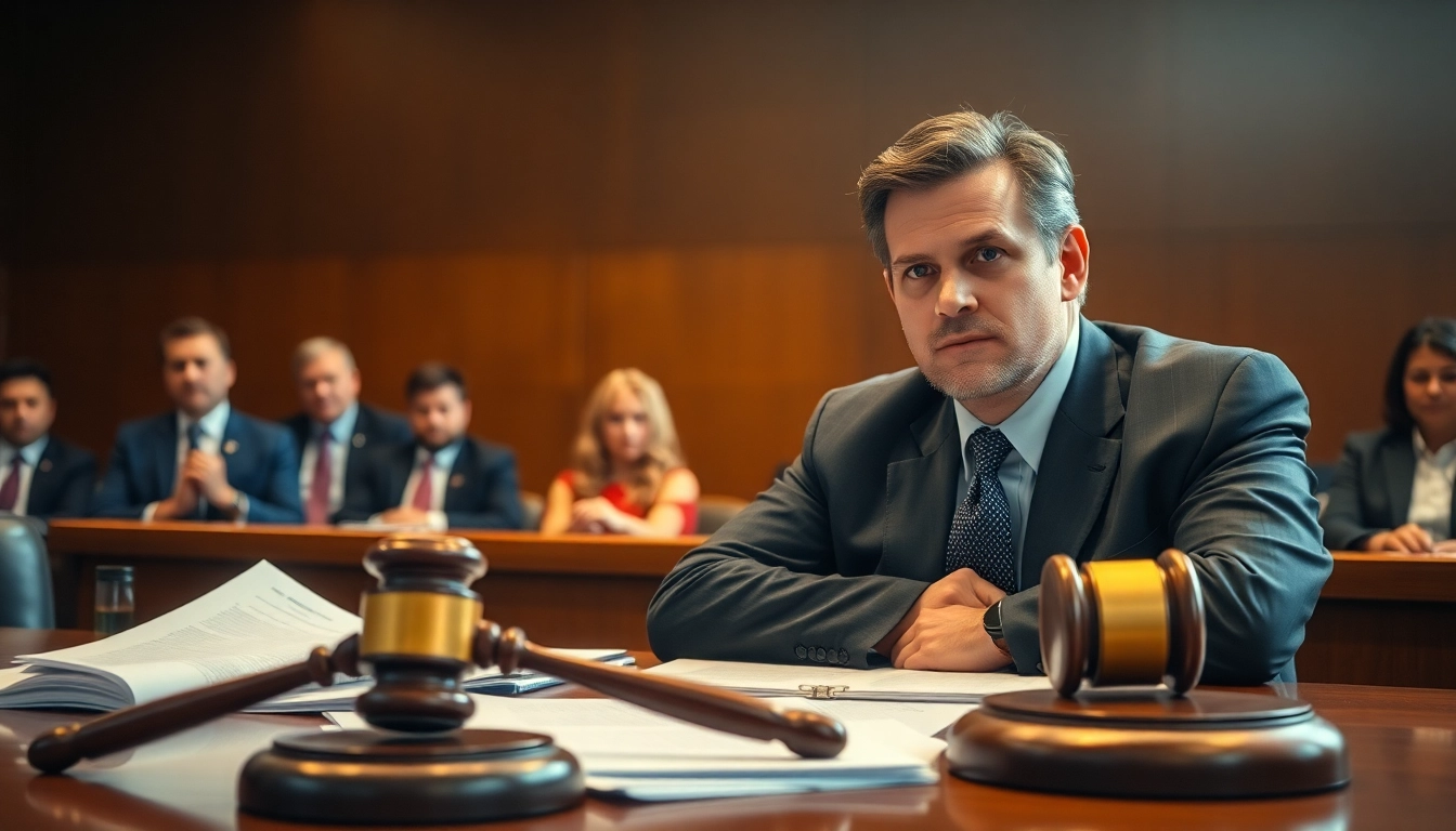 Truck accident attorney Clearwater presenting in court with determination and professionalism.