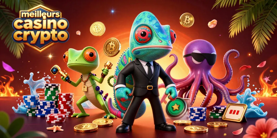 Profitez des meilleurs casino crypto avec des personnages amusants dans un univers coloré et dynamique.