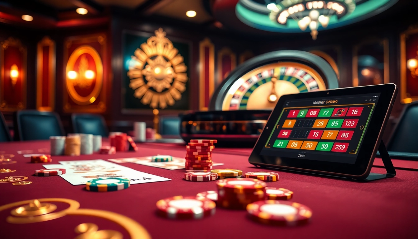 Vivez l'excitation du casino en ligne 2026 avec des tables de poker luxueuses et une ambiance de jeu vibrante.