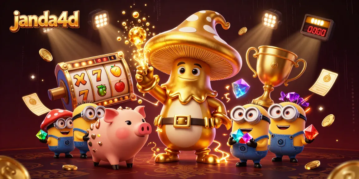 Janda4d menghadirkan slot online menarik dengan penyihir emas dan harta karun berkilau.