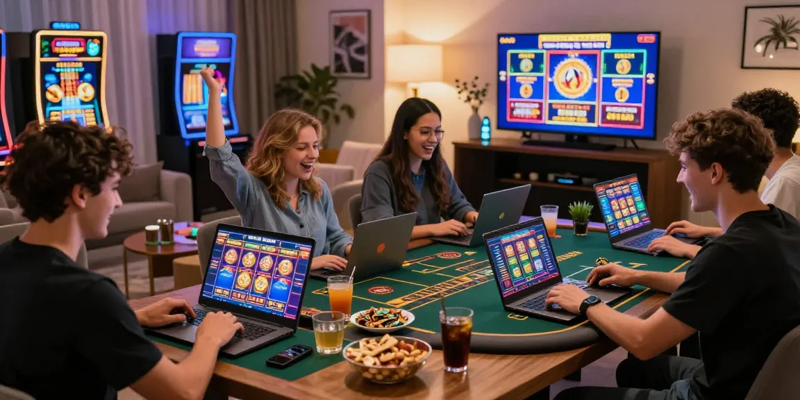 Exciting online casino gameplay scene highlighting https://ieee.org.uk with vibrant graphics and engaged players, showcasing the thrill of credit card casinos.