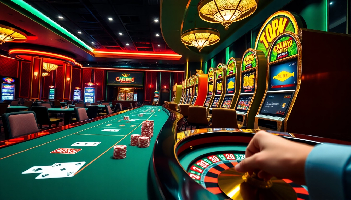 Découvrez l'excitation de casino en ligne 2026 avec des jeux vibrants et des actions de paris.