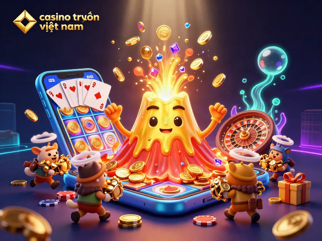 Các trò chơi casino trực tuyến việt nam hấp dẫn với kho báu vàng và thú mát mẻ.