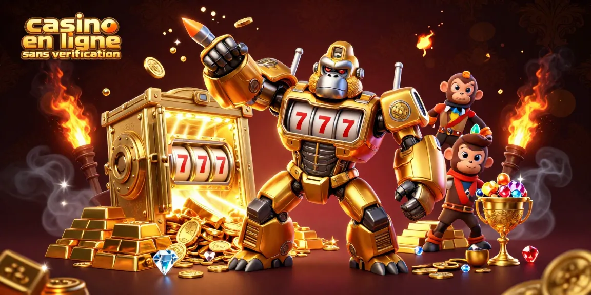 Jouez dans un casino en ligne sans vérification tout en découvrant un paysage de machines à sous incroyables et de trésors.