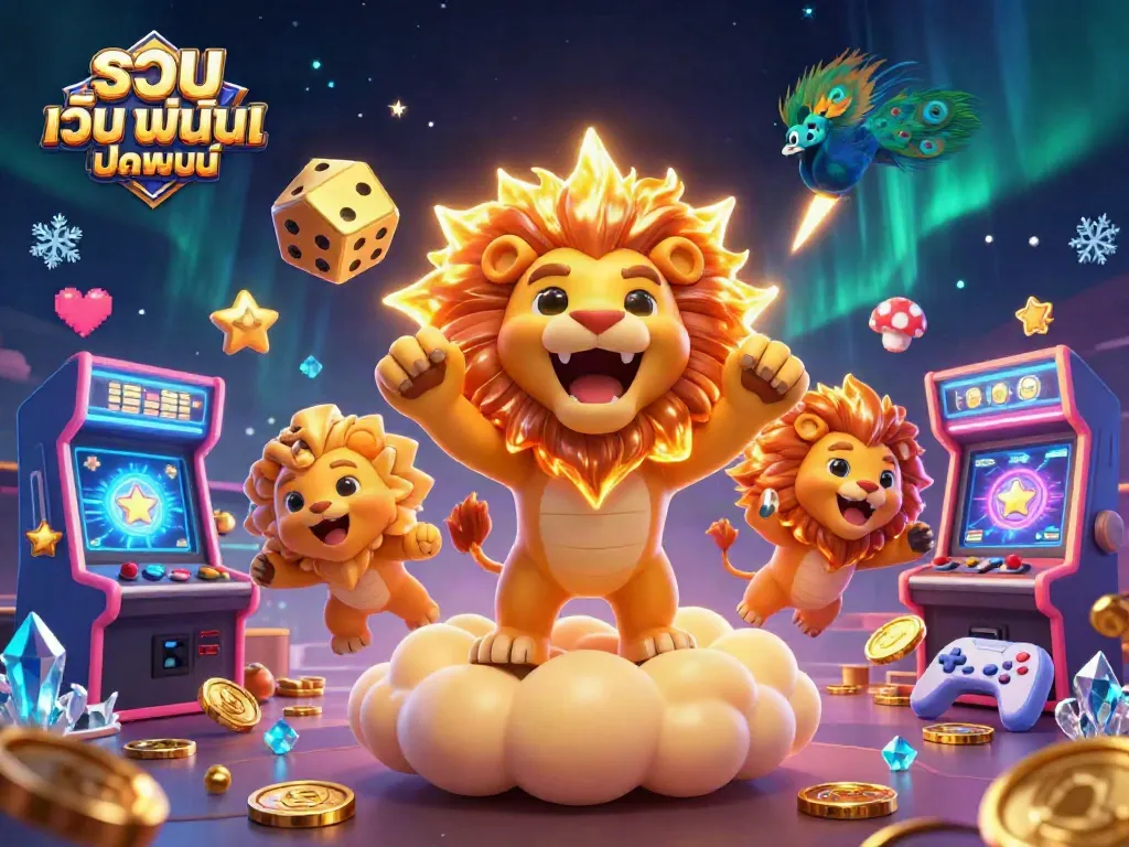 รวม เว็บ พนัน ออนไลน์ สนุกด้วยภาพ 3D ที่เต็มไปด้วยภาพคอนเซ็ปต์สุดตื่นเต้นในคาสิโนออนไลน์