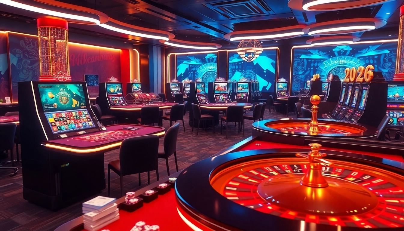 Vivez le luxe au casino en ligne 2026 avec des machines à sous vibrantes et des joueurs engagés.