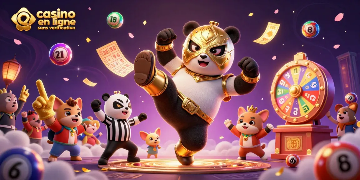 Jeux passionnants sur un casino en ligne sans vérification, ambiance festive et éléments de loterie.