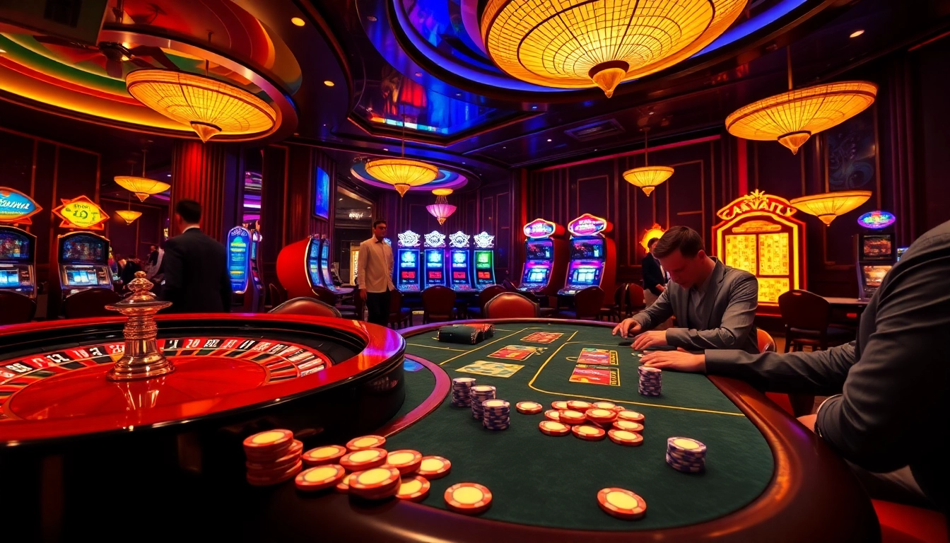 Vivez l'excitation d'un casino en ligne 2026 avec des actions de poker et des machines à sous vibrantes.