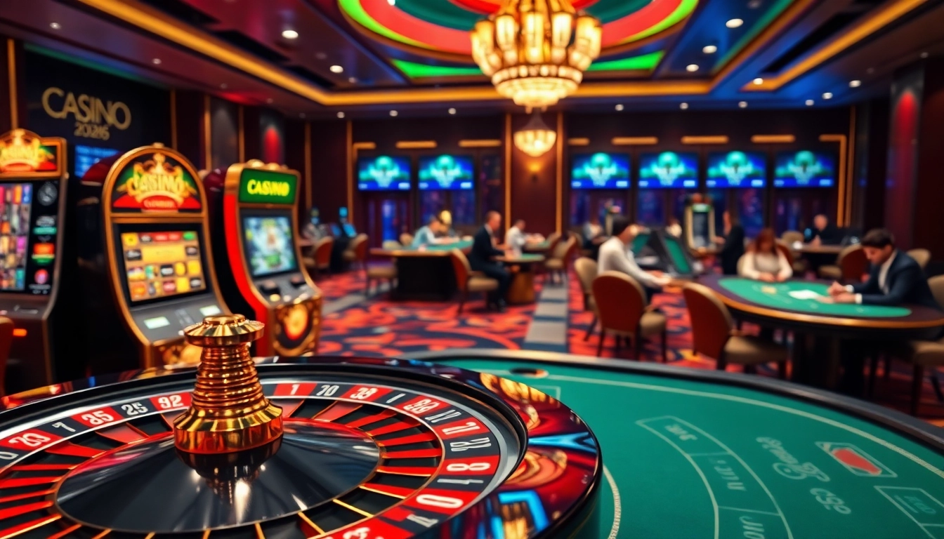 Découvrez l'excitation du casino en ligne 2026 avec des jeux de poker immersifs et des roulettes à la pointe de la technologie.