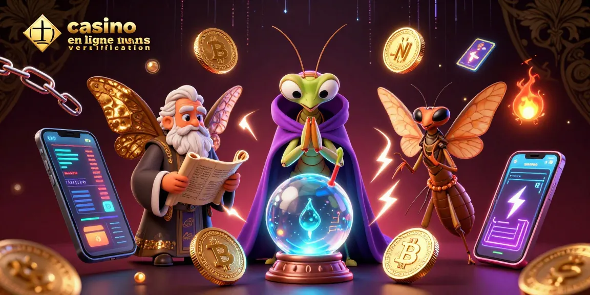 Gagnez sur un casino en ligne sans vérification à travers une scène magique captivante.