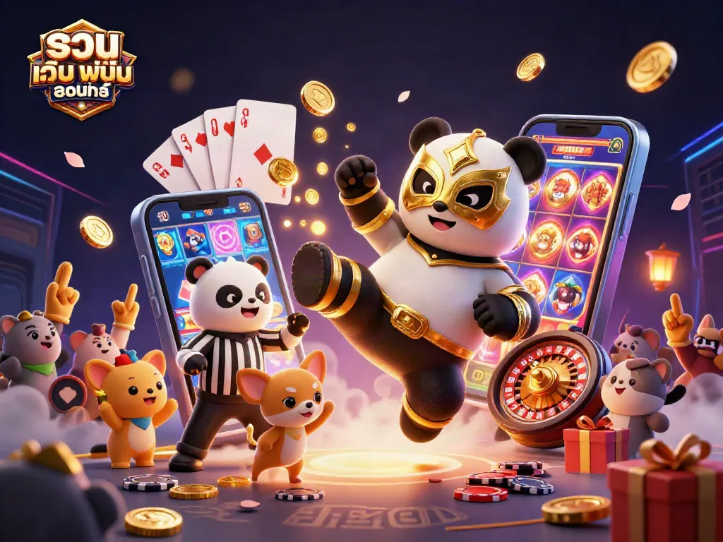 รวม เว็บ พนัน ออนไลน์ เกมคาสิโนที่จัดเต็มด้วยภาพตระการตาและความสนุก