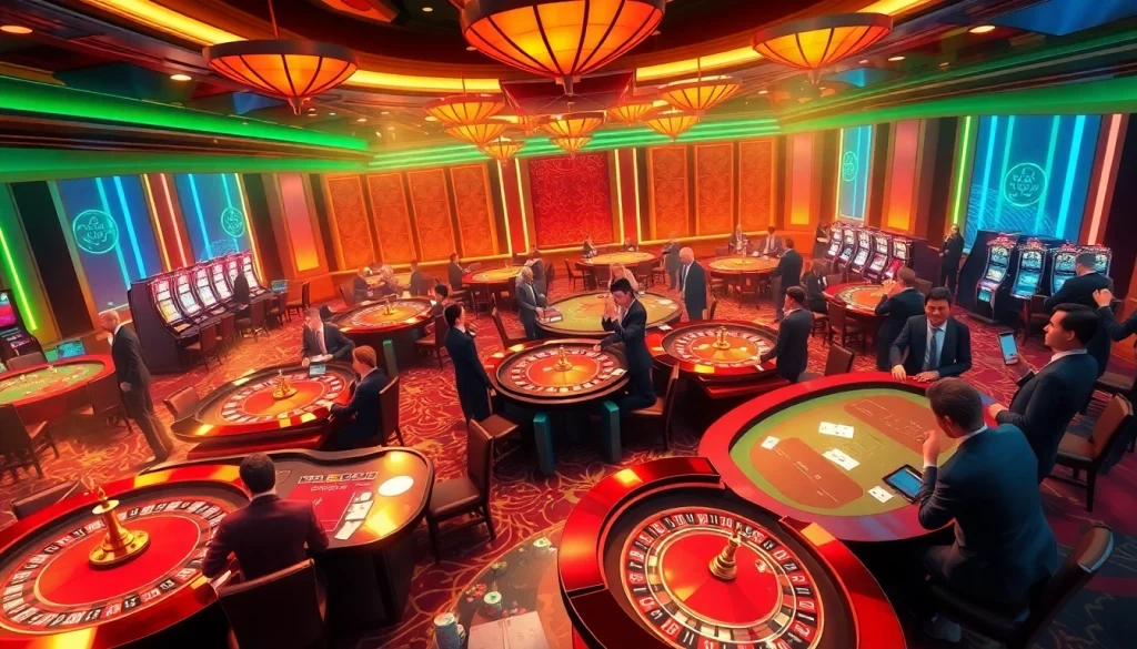 House your bets at Nhà cái XX88 with vibrant casino activities, including roulette and poker games.