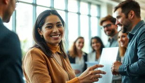 Servizio Fotografico Aziendale durante una sessione di lavoro collaborativo in ufficio moderno.