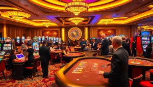 Experience thrilling gameplay at https://mm88.team/ with players enjoying casino table games and slots.