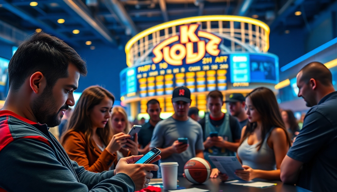 Engaged bettors exploring sportsbooks in South Carolina for sports betting.