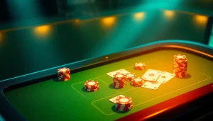 Descubra os melhores jogos de cassino enquanto joga em uma mesa animada e colorida.