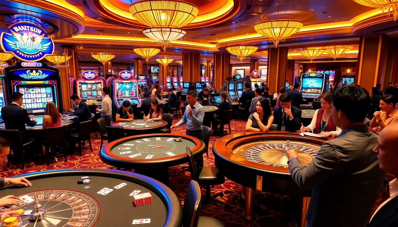 Experience the thrill of winning at xin88 com sòng bạc with immersive casino gaming tables.